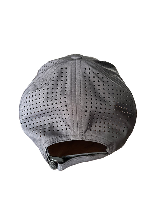 HBG Branded Bills Black Performance Hat with RWB PVC Patch