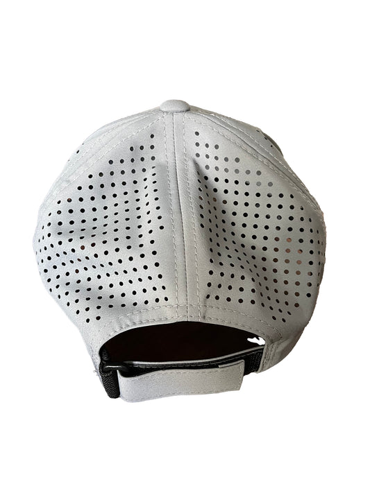 HBG Branded Bills Grey Performance Hat with RWB PVC Patch