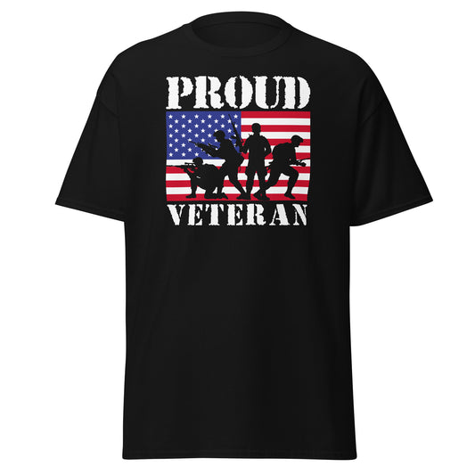 HBG "Proud Veteran" Men's T-Shirt