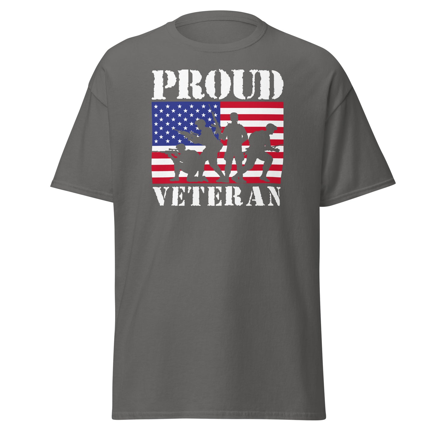 HBG "Proud Veteran" Men's T-Shirt