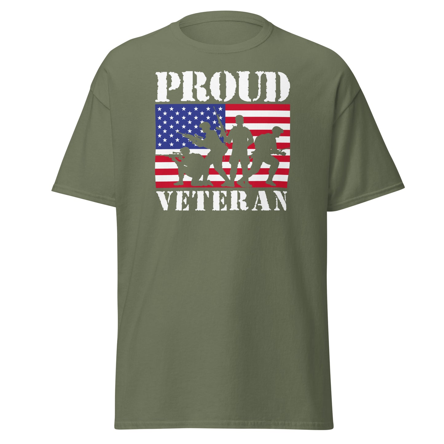 HBG "Proud Veteran" Men's T-Shirt