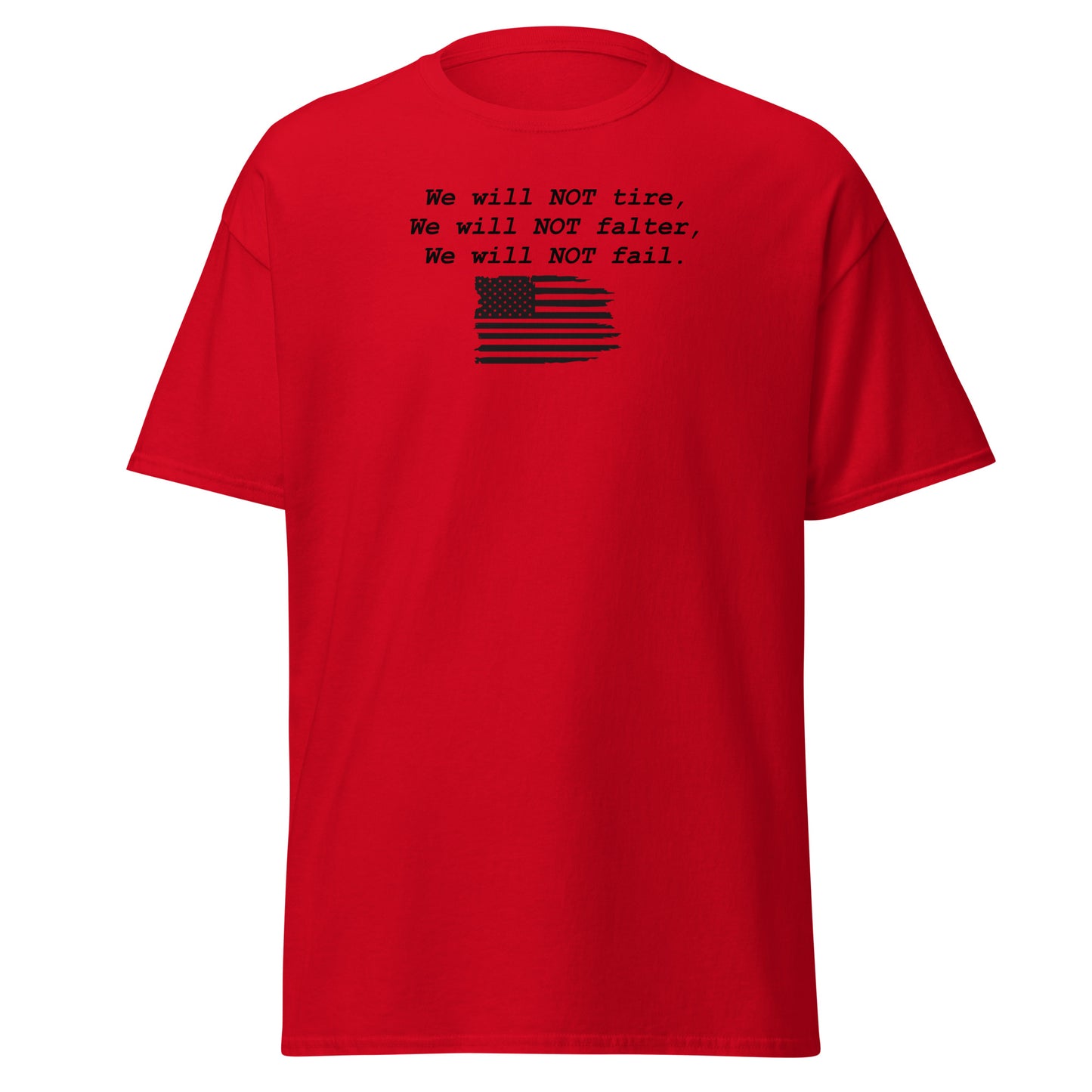 Honor Bound Gear "We Will Not Fail" Men's T-Shirt