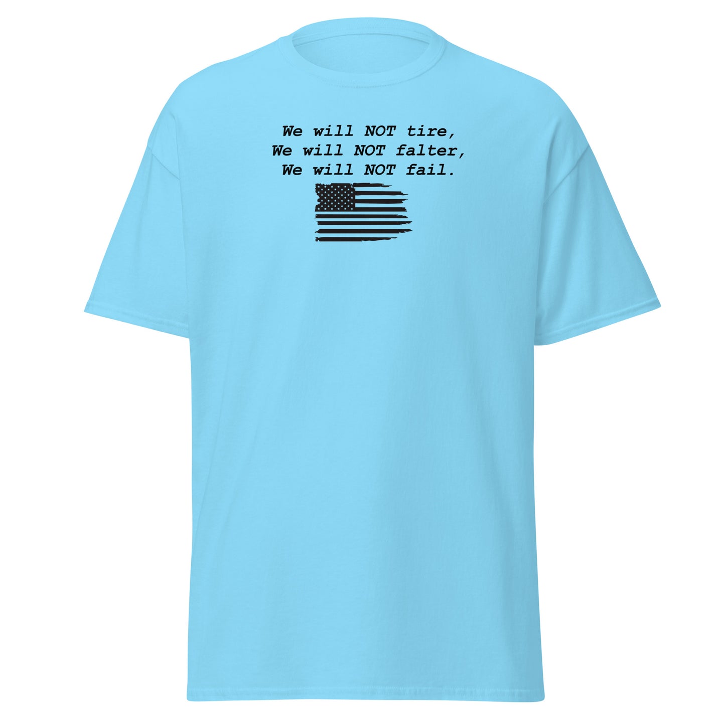 Honor Bound Gear "We Will Not Fail" Men's T-Shirt