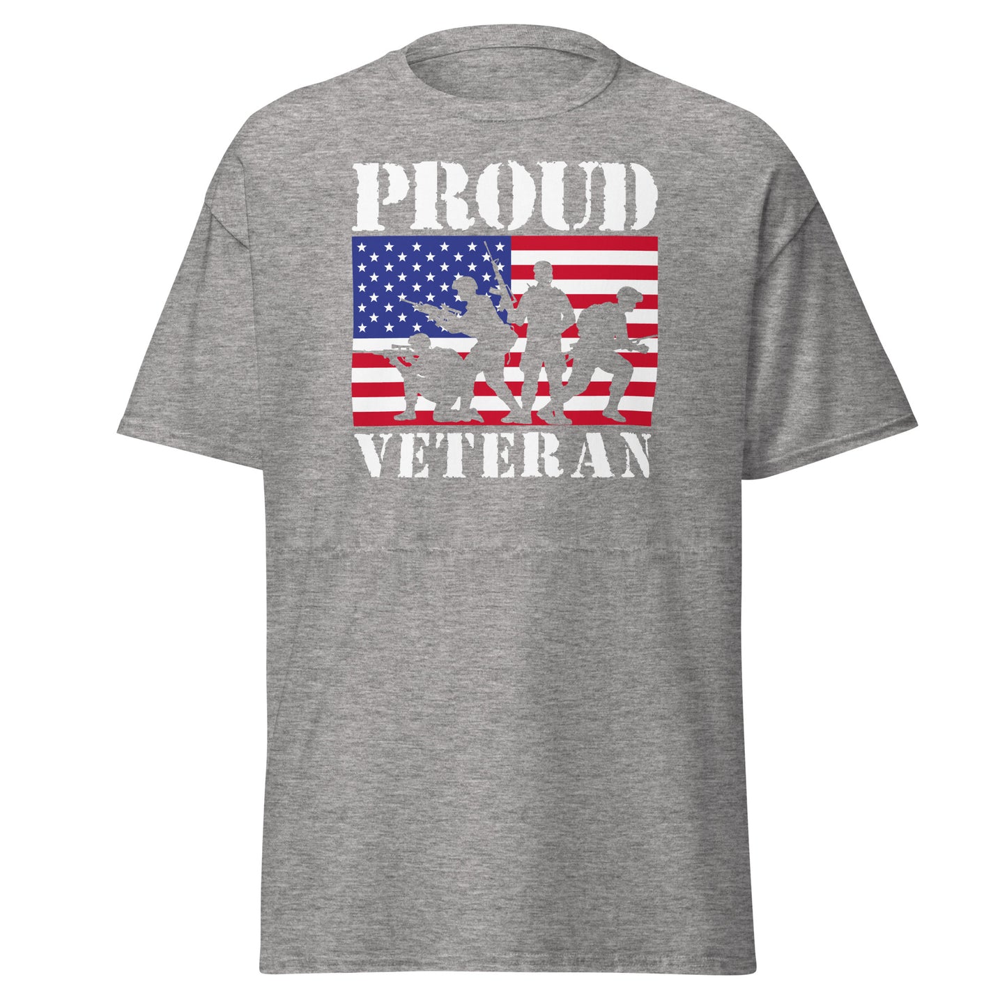 HBG "Proud Veteran" Men's T-Shirt