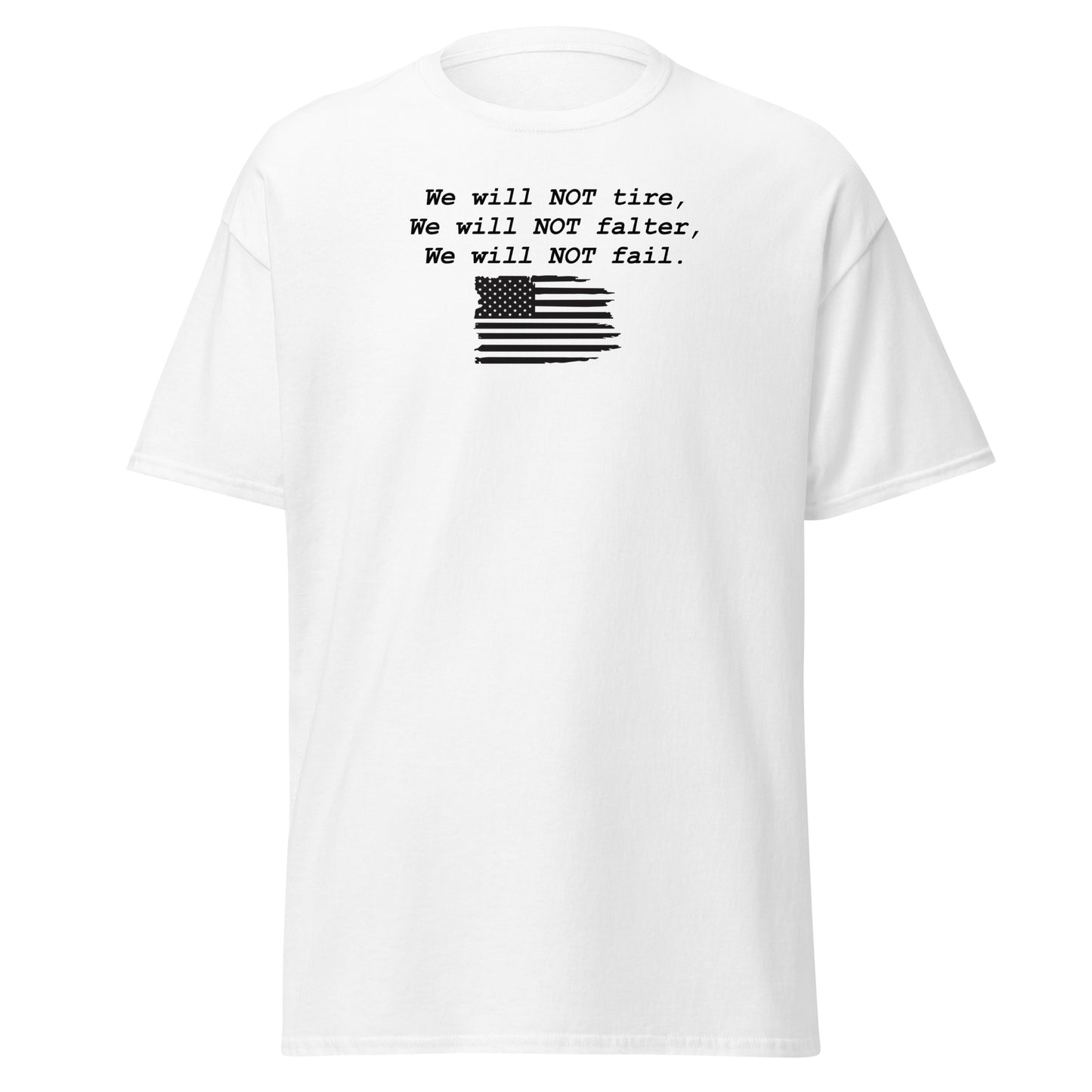 Honor Bound Gear "We Will Not Fail" Men's T-Shirt