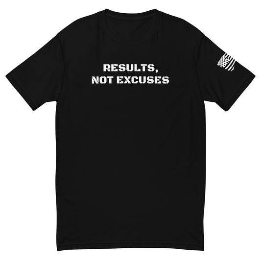 Honor Bound Gear "Results" Men's Fitted T-Shirt