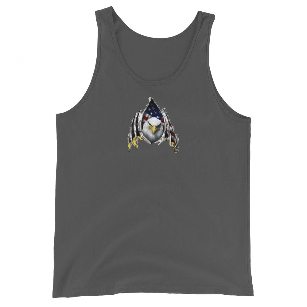Honor Bound Gear "Shredding Eagle " Unisex Tank Top