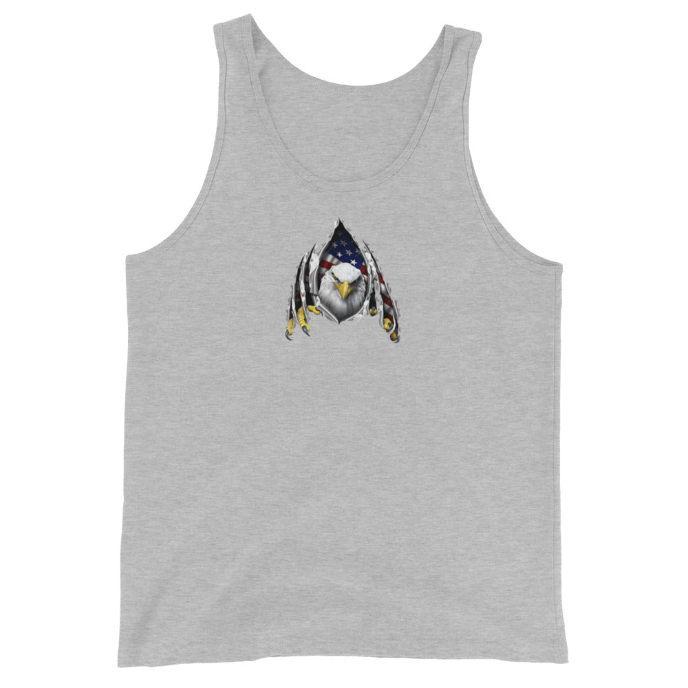 Honor Bound Gear "Shredding Eagle " Unisex Tank Top