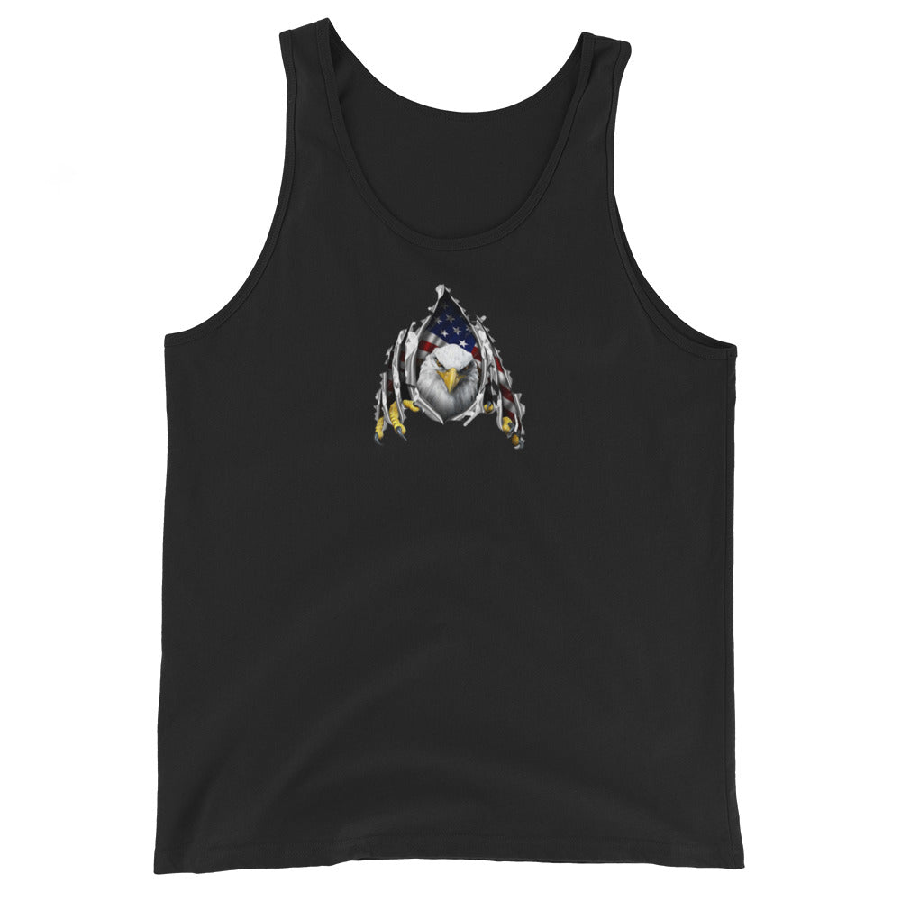 Honor Bound Gear "Shredding Eagle " Unisex Tank Top