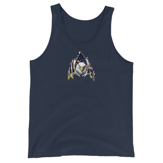 Honor Bound Gear "Shredding Eagle " Unisex Tank Top