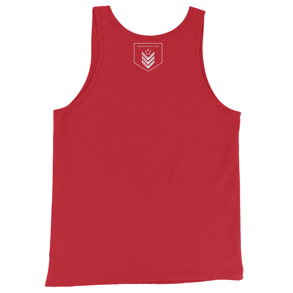 Honor Bound Gear "Shredding Eagle " Unisex Tank Top
