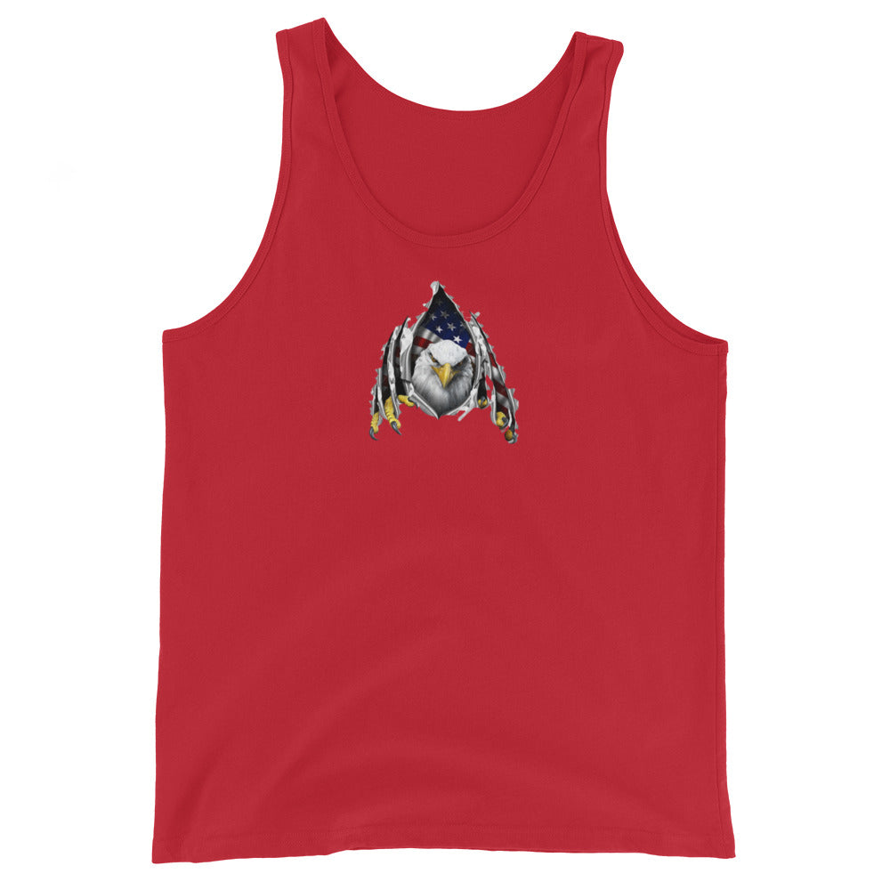 Honor Bound Gear "Shredding Eagle " Unisex Tank Top