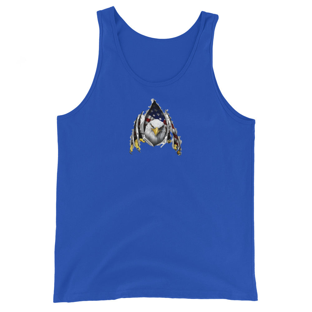 Honor Bound Gear "Shredding Eagle " Unisex Tank Top