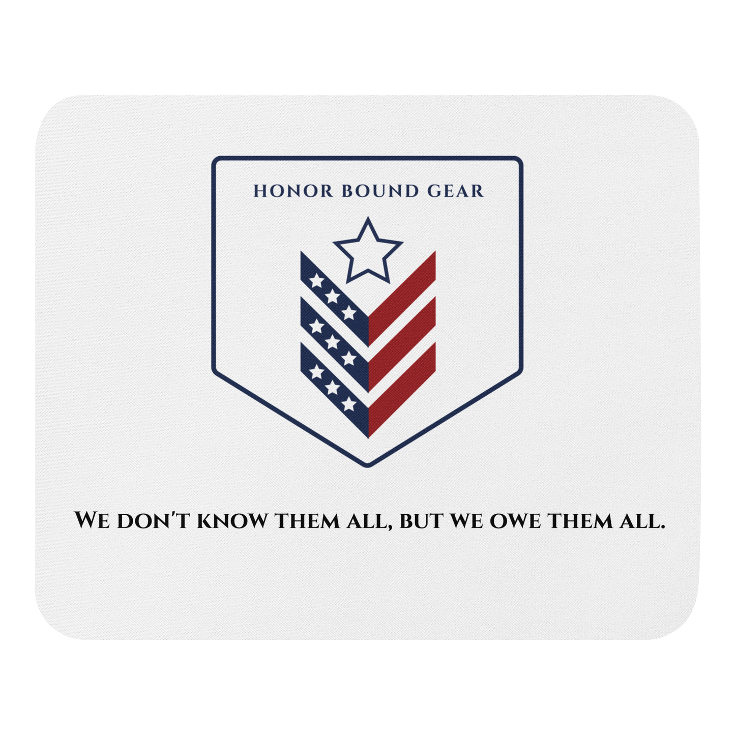 Honor Bound Gear Mouse pad