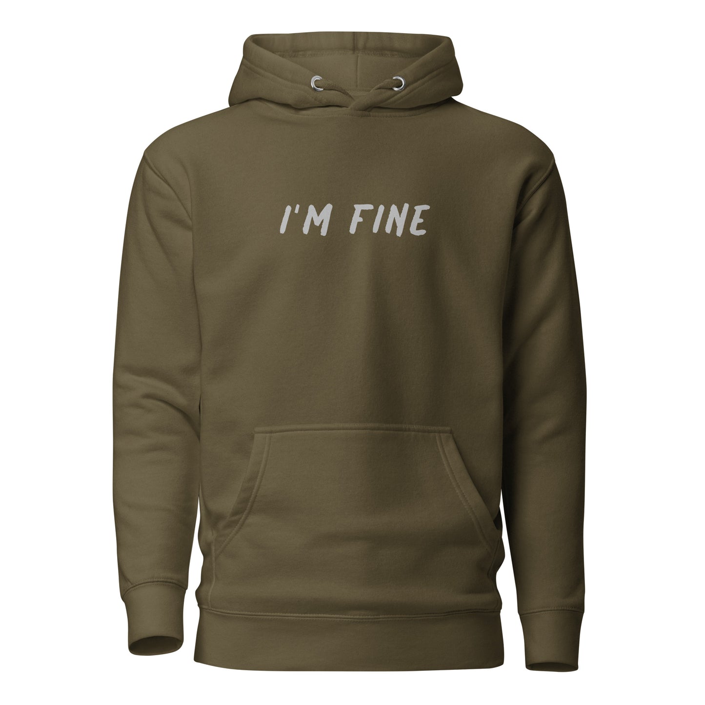 HBG "I'm Fine" Premium Unisex Hoodie