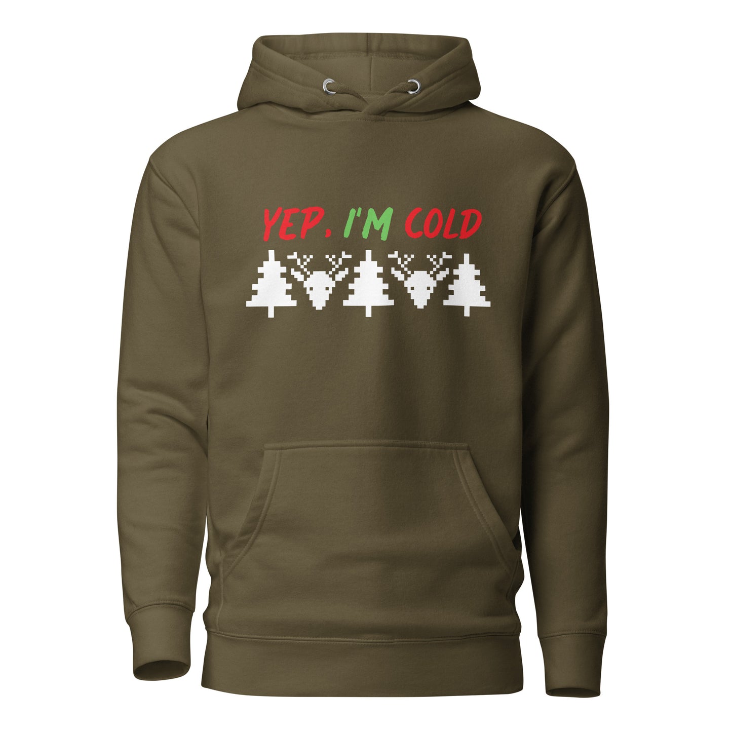 HBG Christmas "Cold" Premium Unisex Hoodie 2