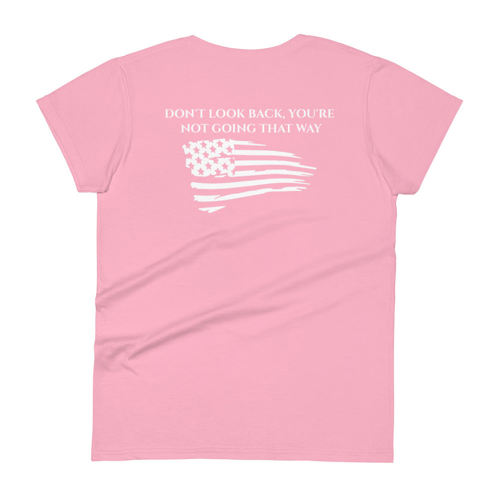 Honor Bound Gear "Don't Look Back" Women's Fitted T-Shirt
