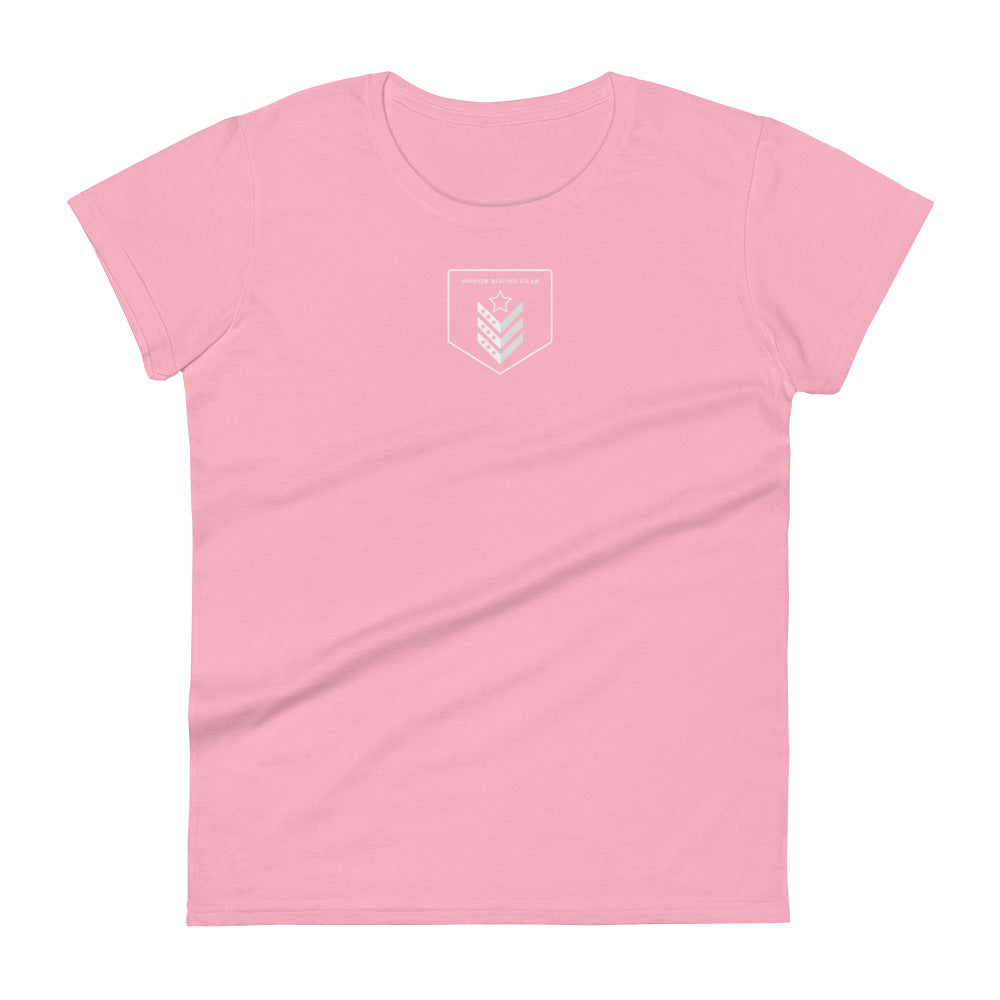 Honor Bound Gear "Don't Look Back" Women's Fitted T-Shirt
