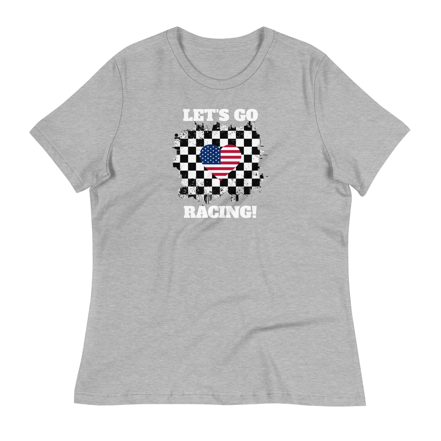 Honor Bound Gear "Let's Go Racing" Women's Relaxed T-Shirt