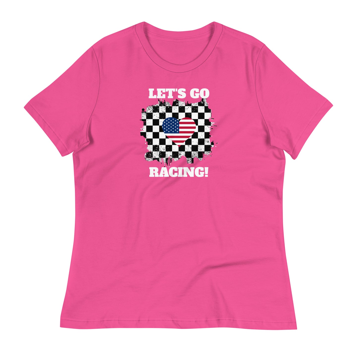 Honor Bound Gear "Let's Go Racing" Women's Relaxed T-Shirt