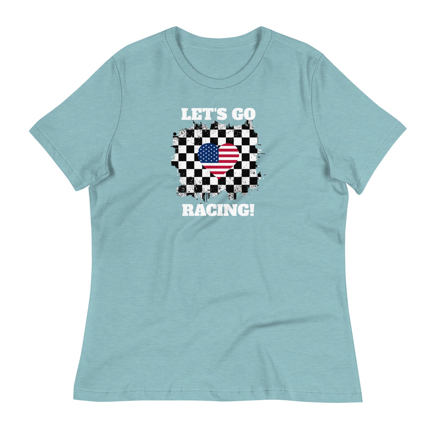 Honor Bound Gear "Let's Go Racing" Women's Relaxed T-Shirt