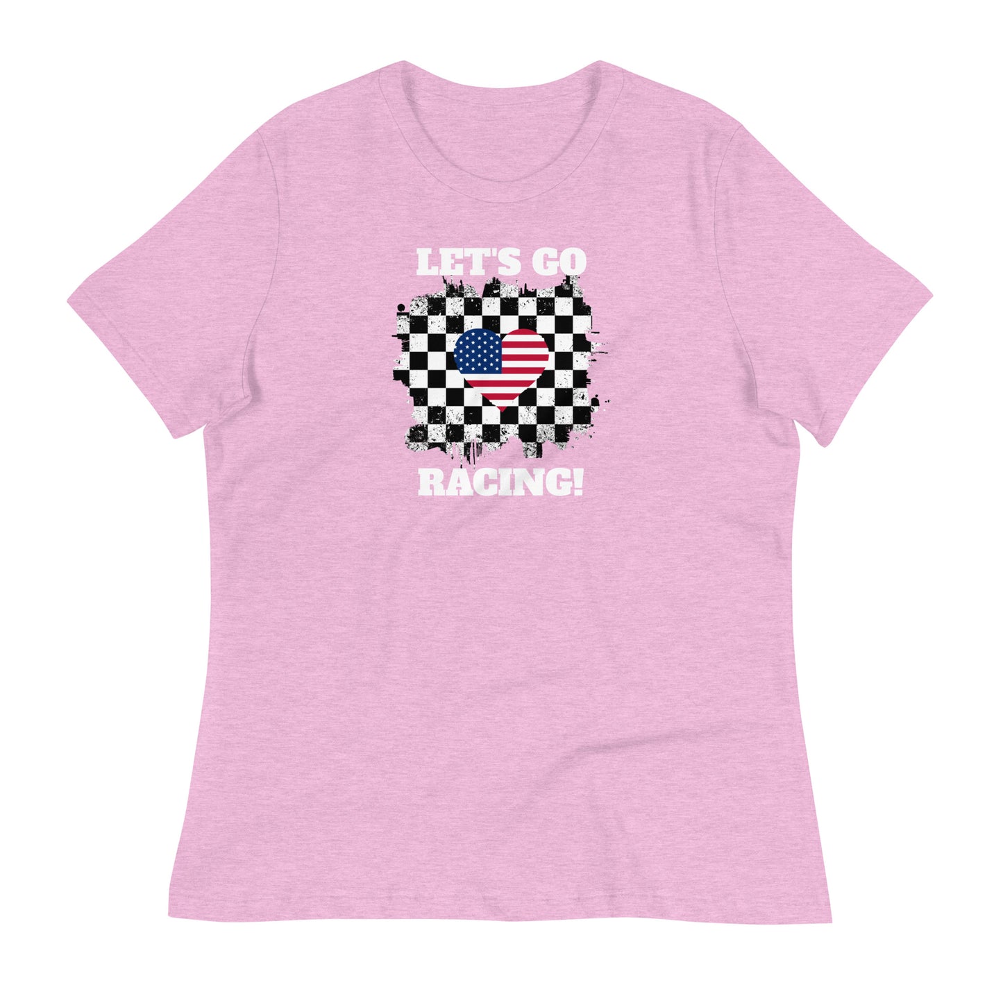 Honor Bound Gear "Let's Go Racing" Women's Relaxed T-Shirt