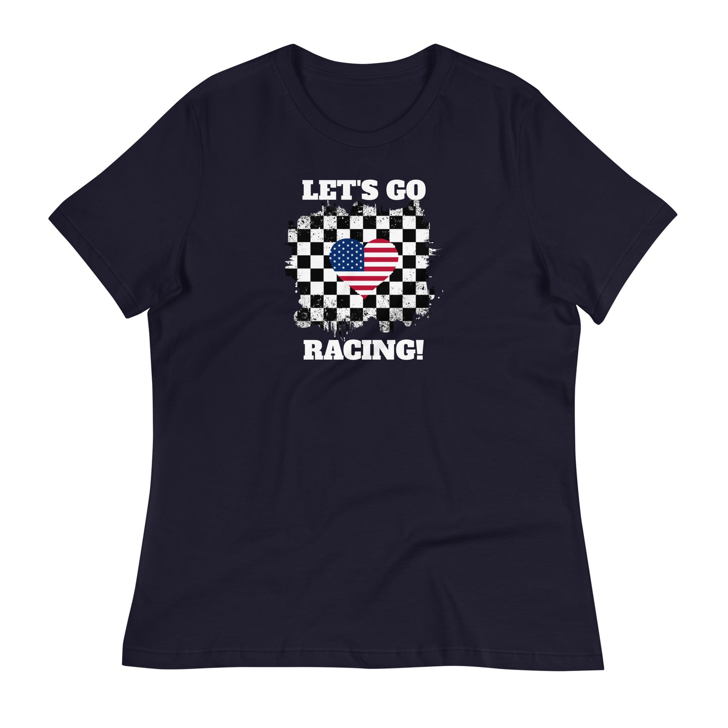 Honor Bound Gear "Let's Go Racing" Women's Relaxed T-Shirt