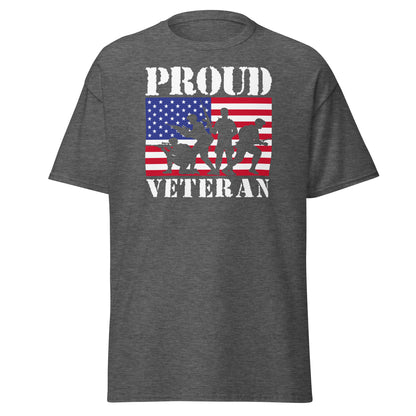 HBG "Proud Veteran" Men's T-Shirt