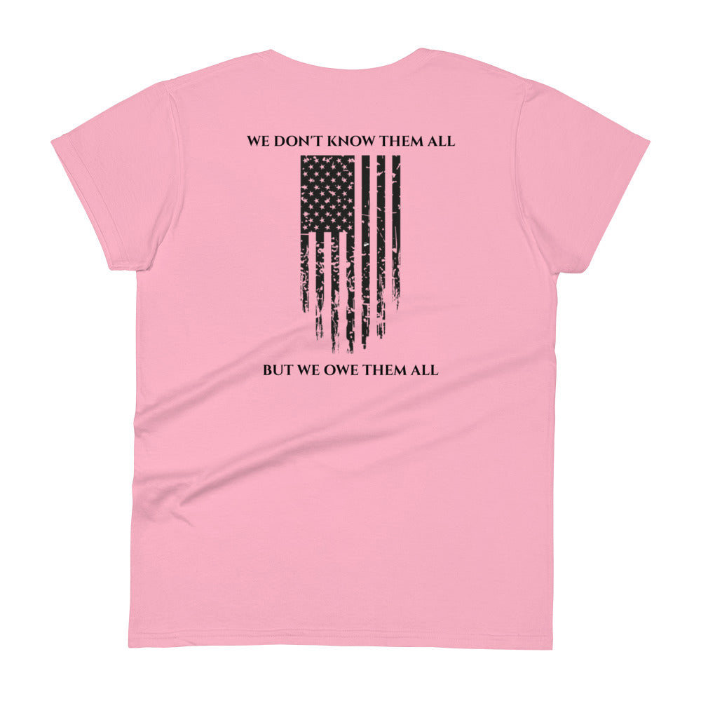 Honor Bound Gear "Owe Them All" Women's T-Shirt