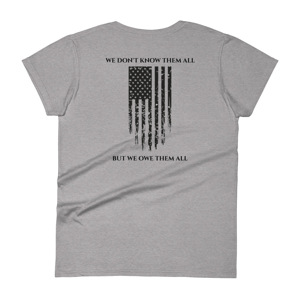 Honor Bound Gear "Owe Them All" Women's T-Shirt