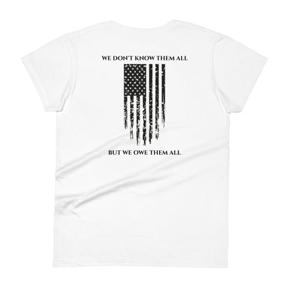 Honor Bound Gear "Owe Them All" Women's T-Shirt